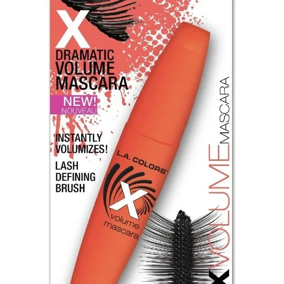 L.A. Colors Dramatic Black Mascara for Volumizing Lashes - Picture 1 of 3